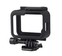 QIMEI-SHOP Custodia Protettiva Compatibile con GoPro Hero 8 Black Action Cameras Telaio Case con Zoccolo Attacco Rapido e Vite