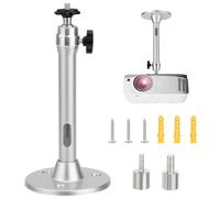 QIMEI-SHOP Supporto per Proiettore da Soffitto Staffa per Mini Proiettori in Alluminio Capacità di Carico 5kg Ruotabile A 360° per Mini Proiettore Videocamera