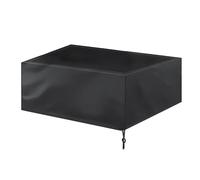 Qimopi - Copertura impermeabile per tavolo da biliardo e snooker, 2,7 m, colore: nero
