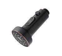 Qimucz Rubinetto per lavello da cucina con doccetta estraibile per rubinetto a molla, ugello per erogatore estraibile, parte di ricambio beccuccio, bronzo lucidato olio