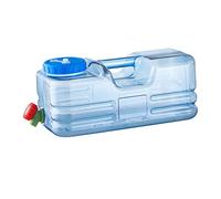 QINGCHU Tanica for acqua da 5,5/10 litri, con rubinetto for versare il rubinetto, con tappo a vite, portatile, senza BPA, campeggio, auto