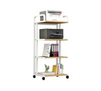 QINGGANG-0224 supporto per stampante Rack di stoccaggio for ufficio dal design minimale Rack di stoccaggio for stampante multistrato da pavimento mobile