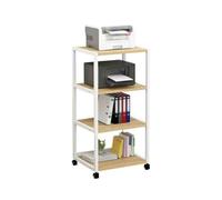 QINGGANG-0224 supporto per stampante Rack di stoccaggio mobile multistrato da pavimento Rack di stoccaggio for stampante Rack di stoccaggio for ufficio dal design minimale
