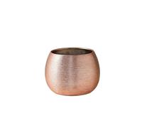 QINGGANG-0224 vasi da fiori da interno Luxury, High-End, Creative Brushed Gold-Plated Ceramic Hydroponic Pothos And Phalaenopsis Orchid Planter(Pink,Piccolo)