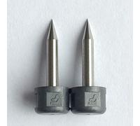qinggw 1PAIR Elettrodi ELCT2-12 per Fujikura FSM-12S / FSM11R / 11S / 21S / 12R FSM-22S Fibra Ottica a Fibra Ottica elettrodo splicer