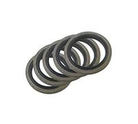 qinggw 20/50 / 100pcs 6/8/10/12/14/16 Millimetri Bonded Rondella Metallo Gomma drenaggio Olio Tappo Guarnizione Fit M6 / M8 / M10 / M12 / M14 / M16 combinata Rondella Anello Tenuta