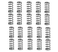 qinggw 20pcs 0,3 Millimetri 0.3x6mm Acciaio Inossidabile Molla Filo Diametro 0,3 Millimetri Diametro Esterno 6 Millimetri Lunghezza 5-50mm (Taglia : 10mm)
