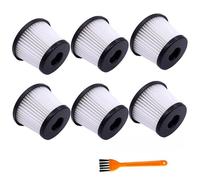 qinggw Aspirapolvere Cleaner HEPA Sostituzione del Filtro per SILVERCREST SHAZ 22.2 C3 Maniglia Aspirapolvere Filtri Ricambi Accessori (Colore : 6pcs)