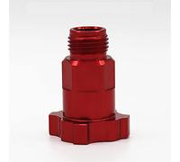 qinggw Connettore Pistola a spruzzo Rosso 1pc PPS.Adattatore Spray Gun Cup Adapter Pot Giunti 1 6X1.5 14X1.per la Pistola a spruzzo monouso Tazza di Misura (Taglia : 16X1.5 External)