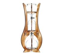 QINGHEDZSW Macchina per caffè Freddo a Goccia, Torre Portatile per caffè Freddo, Grande capacità da 600 ml e Tecnologia a Goccia lenta, Ideale per la Preparazione Domestica e Gli Amanti del caffè