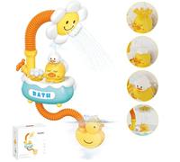 Qingning Giocattoli da Bagno con Soffione Doccia a Girasole per Bambini