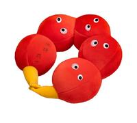 QINGNUO Adorabile Cuscino per Il Collo E Grazioso Cuscino Lombare a Forma Di Frutta - Cuscino Multifunzionale per Il Riposo a Casa, In Ufficio, In Auto E in Viaggio (Biancospino candito)