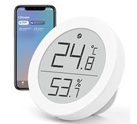 qingping Termometro igrometro sensore funziona con HomeKit (solo con iOS), monitor wireless di temperatura interna e umidità con display a inchiostro E, per casa, tramite filo o Bluetooth