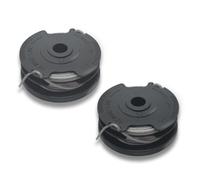Qingriver Bobina di filo per decespugliatore, 2 pezzi, bobina di ricambio per tagliabordi Bosch ART 24 27 30 30-36 LI F016800569 F016800385
