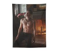 QINGRONG Joseph Morgan Famous Attore Poster Hot Picture Print Wall Art Tapestry Painting Poliestere Arazzi Opere d'arte Idea Regalo Camera Estetica 76,2 x 101,6 cm