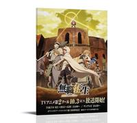 QINGSDEC Poster applicabili alla rinascita senza dovere, mostra la tua vera abilità quando vieni in un mondo diverso~ tela pittura a olio pittura decorativa poster appeso pittura casa soggiorno camera