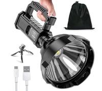 QingxingFa Ms32 Flashlight 200000 Lumens Rechargeable, 200000 Lumen Flashlight, Ms32 Brightest Flashlight, Worlds Brightest Flashlight, Emorata Ms32 Flashlight 200000 Lumens (Small)
