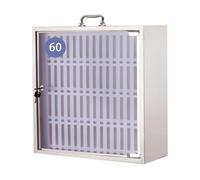 QINGYAN Armadietto For Cellulare For Aula, Scatola Porta Cellulare Portatile, Cassetta Di Sicurezza For Telefono Montata A Parete, Disponibile In Slot 12/24/36/48/60(48x19x49cm)