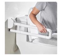 QINGYAN Barra di Sostegno, Maniglia for Portasciugamani, Barra di Sostegno Pieghevole for La Sicurezza del Bagno, Impugnatura for L'equilibrio, Supporto for Doccia(75cm)
