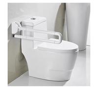 QINGYAN Maniglioni, Corrimano for Il Bagno, Barra di Sostegno Pieghevole for WC, Barra di Supporto for Sedile del Bagno, Barra di Sicurezza A Parete, Corrimano for Doccia(60cm)