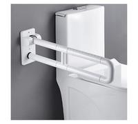 QINGYAN Maniglioni for Il Bagno, Corrimano di Sicurezza for WC for Anziani, Barra for Disabili, Supporto for Braccioli Ribaltabili, Antiscivolo Pieghevole(60cm)