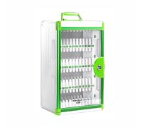 QINGYAN Organizzatore For Cellulare, Armadietto For Cellulare, Scatola Porta Cellulare Multi Scomparto Con Chiusura Trasparente(28x20.5x57cm)