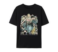 Qingyee Fullmetal Anime Alchemist Cotton Short Sleeve T-Shirt,Japanese Anime Shirt