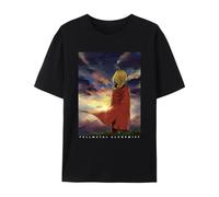 Qingyee Fullmetal Anime Alchemist Cotton Short Sleeve T-Shirt,Japanese Anime Shirt