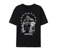 Qingyee Genshin Impact Eleven Fatui Harbingers Series Capitano Cotton Short Sleeve T-Shirt