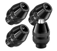 QINGYIWL 4 Pezzi 4486 Mandrino per Dremel, Mandrino Autoserrante per Dremel Utensile Rotativo 1/32-1/8, Mandrino Trapano per Dremel 4000,3000,400,398,395,300,200,285,8200,800, ecc