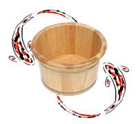 QINGZHENGL Pediluvio in Legno,Fatto A Mano Massagiatore per Piede Professionale,Robusto Vaschetta per Piedi Unghie E Caviglie dei Piedi