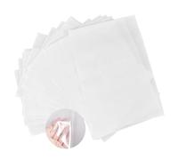 QINGZY 15 Pezzi Toppe Termoadesive Double-Face 30x20 cm, Interfaccia Termoadesiva da Stirare su Entrambi i Lati, Adesivo per Tessuti, Vestiti, Orli, Riparazioni, Cucito, DIY