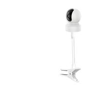QINGZY Supporto per Baby Monitor Universale con Clip Regolabile, Fissaggio Senza Fori per Lettino, Culla e Muro, Compatibile con HelloBaby HB65/HB6550/HB6558/HB66/HB248, Facile da Installare