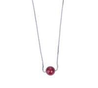 Qinhaixi Collane Collana retrò Sterling per Donne s925 Perle di onice in Argento Sterling sterline