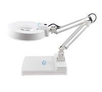 Qinhaixi Desktop Nictoming Glass - Lampada da scrivania a LED con ispezione Elettronica di Manutenzione ad Alto ingrandimento Vecchio Lettura Micro -carrezza della Lampada di Bellezza di Bellezza