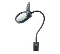 Qinhaixi Ingrandimento ingrandimento Desktop per Lavoro Magnetico Lavoro riparazioni elettroniche Pieghevole l'ingrandimento con Luce a LED