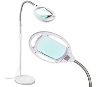 Qinhaixi Lantina di Lente per pavimentazione per ingrandimento Intero con Luminosa Luminosa a LED Flessibile panoramica Stabile Robusta per lepagini per Cuciture Chiuse