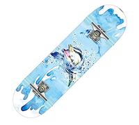 Qinhaixi Skateboard PRO 8 Layer Maple, 31 "x8 Skateboard Completo, per Ragazzi per Ragazzi Adolescenti Adulti per Adulti Principianti