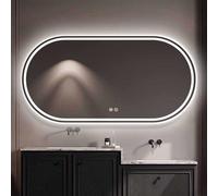 Qinhaixi Specchio da Bagno Illuminato dignioso anticuoluni