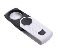 Qinhaixi Tenendo Un Vetro d'Ingrandimento con luci comode espandendo i Bambini Specchio Gli Anziani Che leggono HD 8 Volte ingrandire Gli ingrandieri di Vetro
