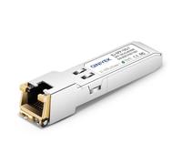 QINIYEK 80-Meter 10GBase-T SFP+ to RJ45 Module , Copper RJ45 Ethernet Gbic Transceiver Compatible for Cisco, Meraki, MicroTik, Ubiquiti, Unifi, QNAP, D-Link and More, Cat6a/Cat7/Cat8