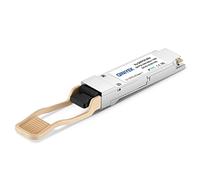 QINIYEK Modulo ricetrasmettitore multimodale MTP/MPO 100GBASE-SR4 QSFP28, modulo ricetrasmettitore QSFP28 100G, Compatibile con reti Juniper JNP-QSFP-100G-SR4 (MMF, 850 NM, 100 m, DDM)
