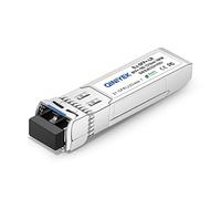 QINIYEK ricetrasmettitore di 10GBase-LR SFP+, modulo monomodale di 10G SFP+ LC per Cisco SFP-10G-LR, Ubiquiti UF-SM-10G, Meraki, Mikrotik, Supermicro, Netgear (SMF, 1310nm, 10km, DDM)
