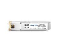 QINIYEK SFP+ RJ-45 Copper Modulo,10Gbase-T SFP+ Transceiver Compatile per Cisco, Meraki, Ubiquiti, D/TP Link, Supermicro, Broadcom, Plug and Play, Cat6a/Cat7, 30m