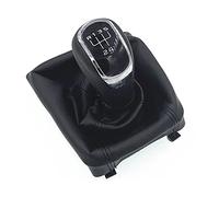 QINKO 5/6 marce cambio manuale cuffia cuffia copri cuffia adatto per Skoda Octavia II (09-12) adatto per Superb II (08-12) adatto per Yeti (09-12) -Black_5_speed