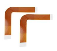 Qinlorgon Cavo a Nastro per PS2 Slim, 2 Pezzi 7W Pickup Lente Laser a Nastro Piatto Flex Cable Parte di Riparazione per PS2