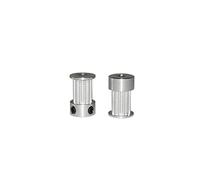 Qinlu-Stampa K Tipo 12 Denti 3M PULLEY PULLEY BORE 6MM 6.35MM for Htd. Cintura utilizzata in puleggia lineare 12teeth, Trasmissione fluida(Bore Diameter 6mm,Width 15mm)