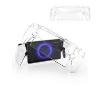 QINOUK Trasparente Custodia per Sony PlayStation Portal, [Antiurto] Rigida PC Antigraffio Protettiva Custodia Case Compatibile con Sony PlayStation Portal
