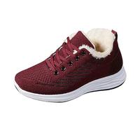 QINQNC Women Winter Snow Boots Women Winter Shoes Hiking Boot Warm Shoes Outdoor Ski Boots ThickeningHiking Boot Warm Shoes Outdoor Ski Boots ThickeningHiking Boot White Platform Boots White (Red, 39)