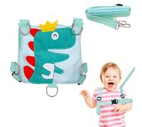 QINREN Redini per bambini, imbracatura di sicurezza per bambini, redini di dinosauro per bambini, guinzaglio di sicurezza per bambini, redini anti-smarrimento, per bambini e bambine da 1 a 5 anni